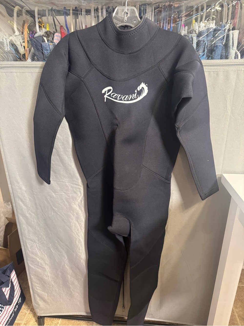 Revani Black Full Wetsuit- Size Medium